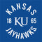 University of Kansas Jayhawks KY 1865 PS5 Controller Skin